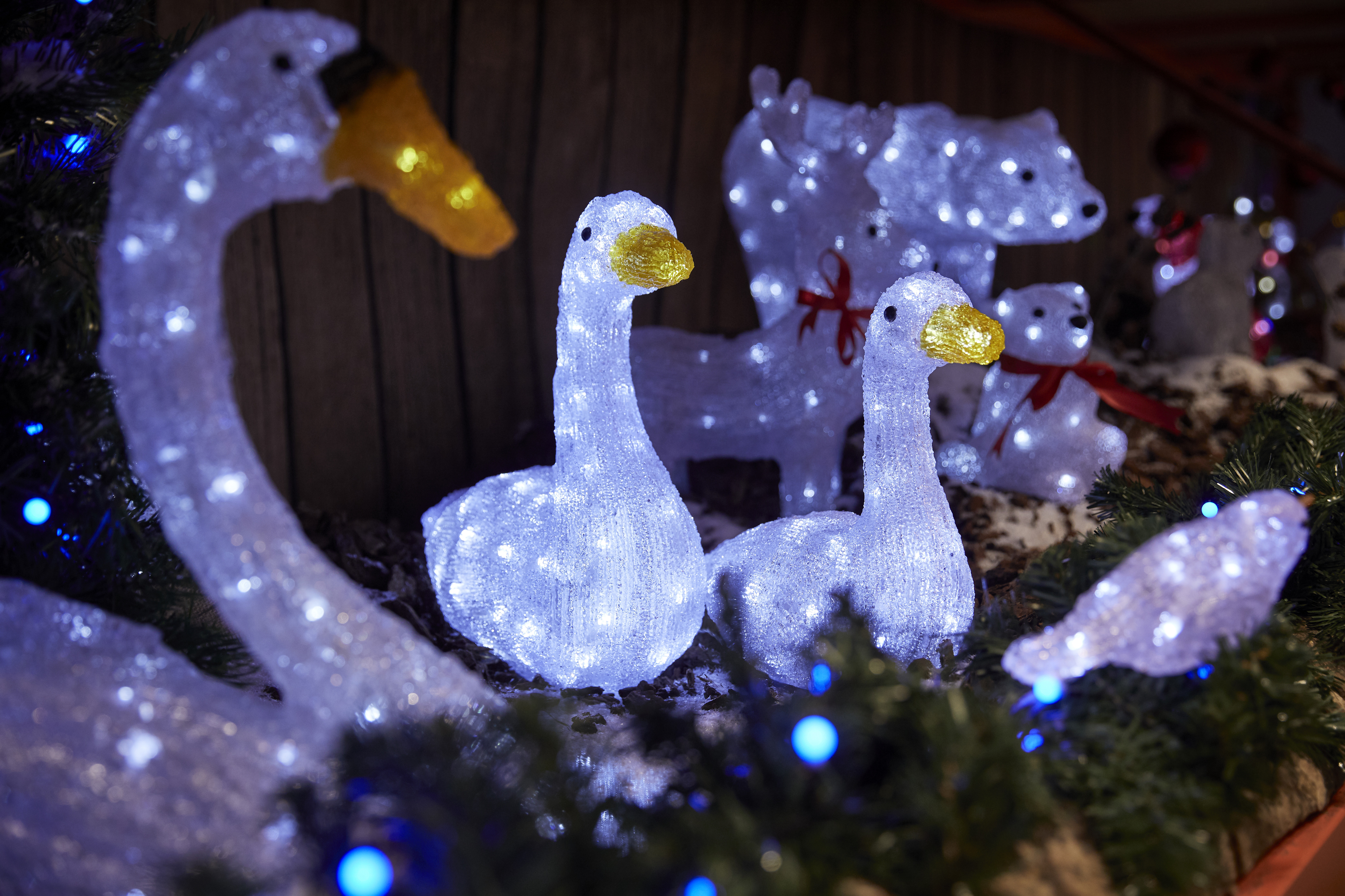 Danskerne tænder julelys i mørket som aldrig
