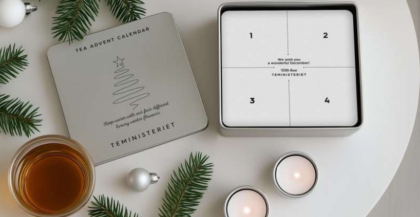 Desemberluksus med signature tea Adventskalender fra Teministeriet