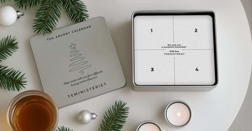 Decemberlyx med signature tea adventskalender från teministeriet
