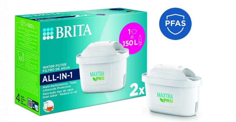 Uavhengige tester viser: BRITAs beste filter kan redusere PFAS med opptil 80 %