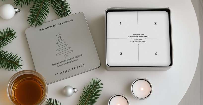 Decemberluksus med signature tea adventskalender fra teministeriet